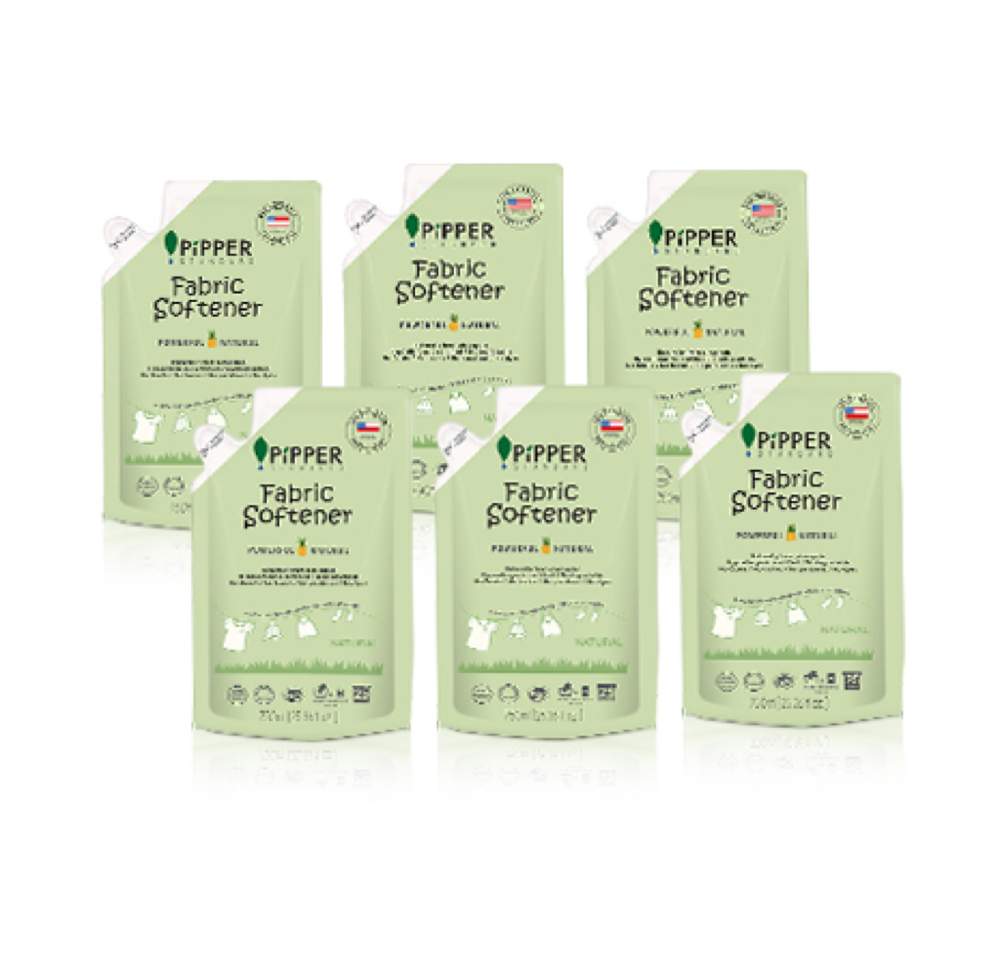 E3C67CD6-2496-4B22-A6E3-0052967EAC58.jpg Natural Fabric Softener Natural Scent 750 ml 6 Pouches - Image 1