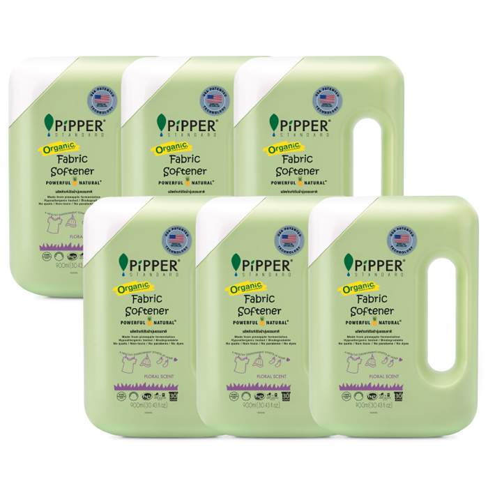 Promo-1-FSFL-900.jpg Natural Fabric Softener Floral Scent 900 ml x 6 Bottles - Image 1