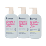ผลิตภัณฑ์ดูแลผิวกาย เนเชอรัล บอดี้ วอช ไบร์ท แอนด์ เรเดียนซ์ ขนาด 275 ml. X3